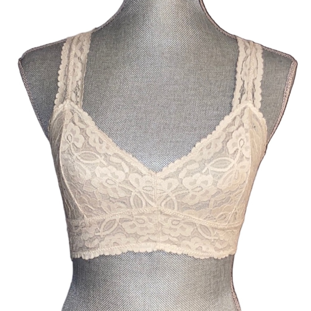 Woman's Free People White Bralette Size S - Picture 1 of 10
